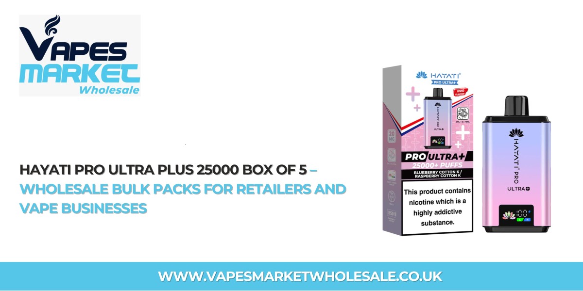 Hayati Pro Ultra Plus 25000 Box of 5 – Wholesale Bulk Packs for Retailers and Vape Businesses